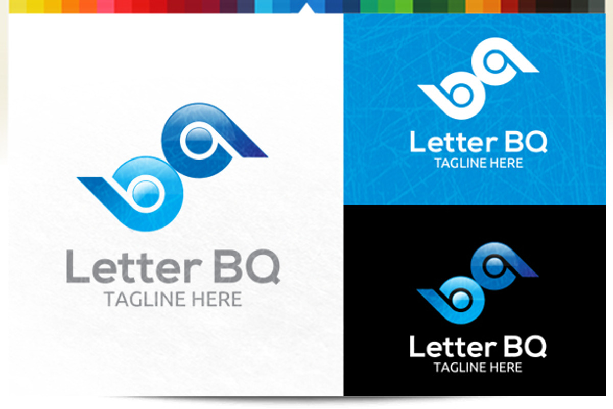 Letter BQ V2, a Branding & Logo Template by Acongraphic