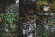 Hunter's house in forest. Photo Pack, a Nature Photo by GoodMomentShop (Thumbnail 2 of 6)