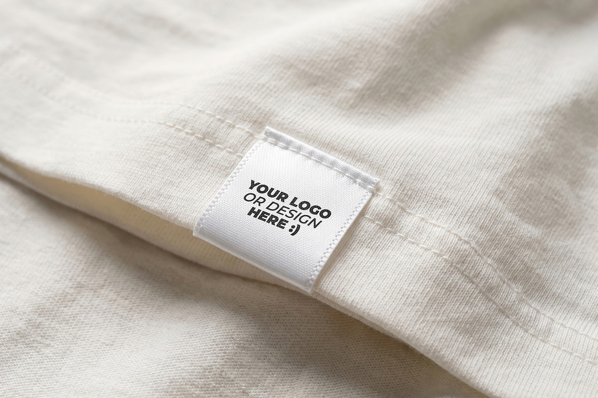 Shirt Label Mockups Collection, a Shirt Mockup by Luuqas Design (Photo 1 of 3)