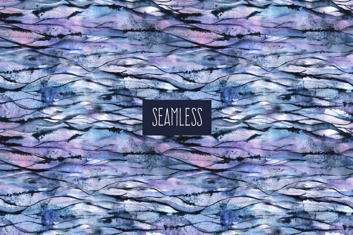 Watercolor seamless backgrounds, a Pattern Graphic by Shusha Guna Art (Photo 10 of 11)
