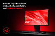 Monitor Desk Mockup Bundle, a Mac Mockup by anamwp (Thumbnail 3 of 5)