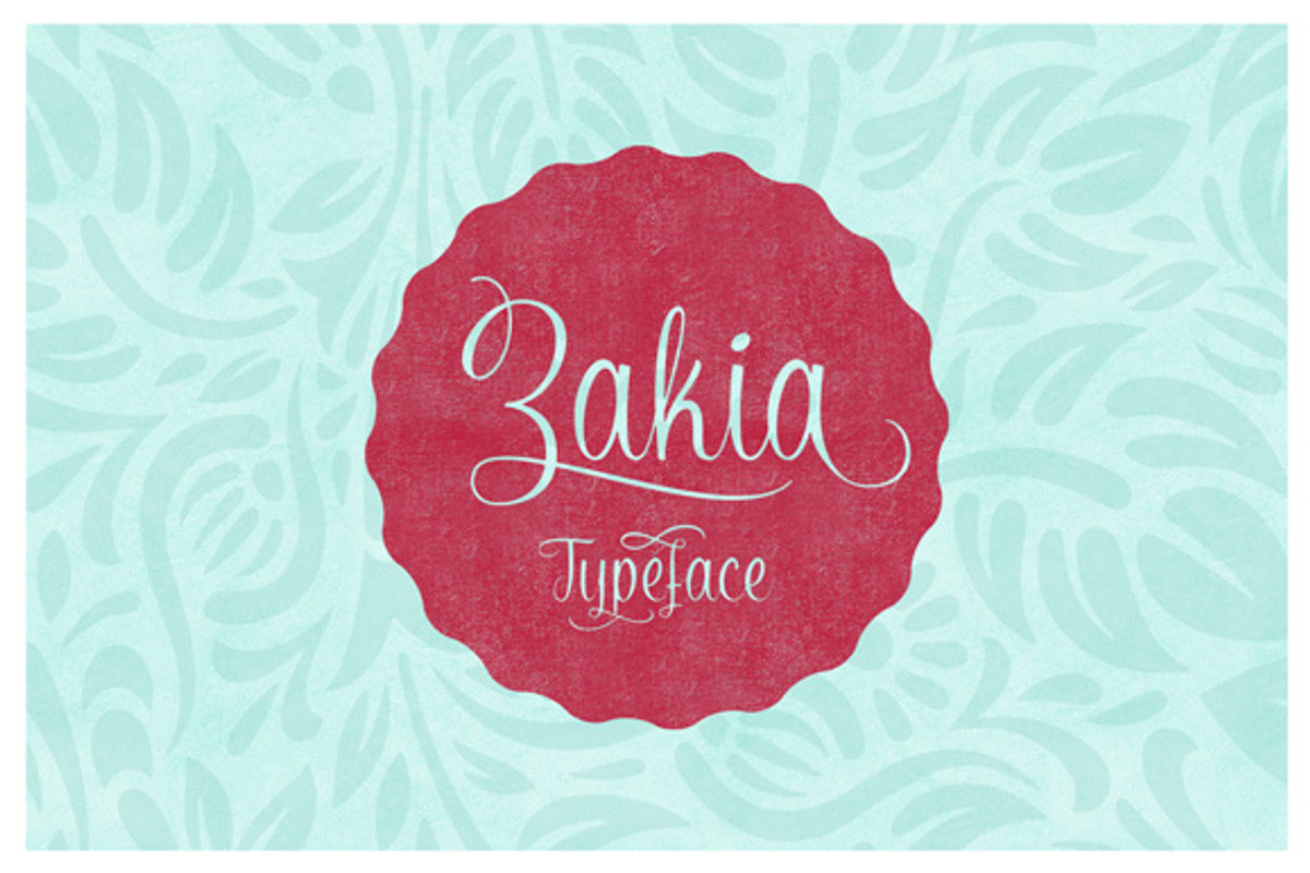 Zakia Typeface
