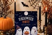Cute Ghost Halloween Invitation, an Invitation Template by Arslan (Thumbnail 3 of 5)