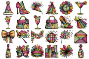 Gliteer New Year Clipart, an Illustration by Daily.Designs (Thumbnail 5 of 5)