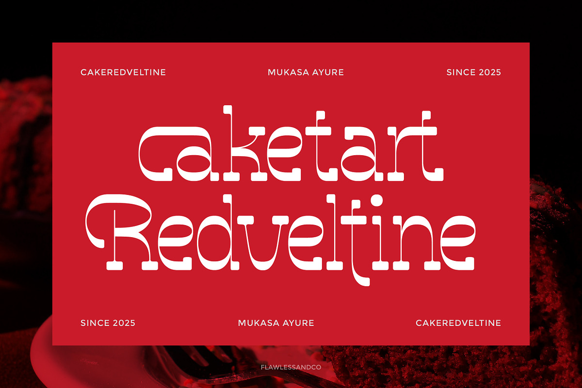Mukasa - Display Playfull Font, a Font by Flawless And Co (Photo 2 of 10)