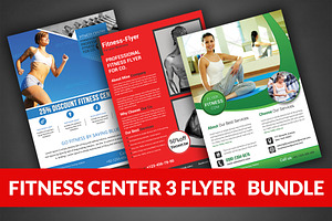 Health, Sports, Fitness Flyer Bundle