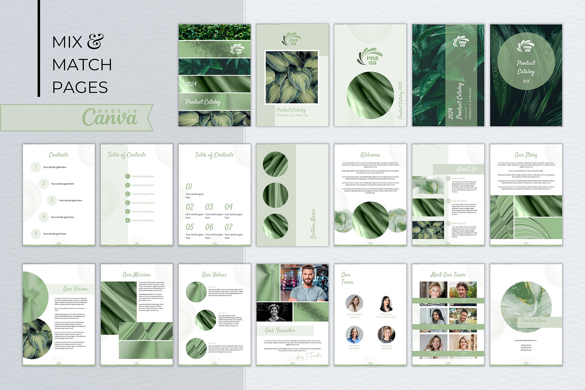 Product & Pricing Catalog Template preview 6
