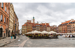 Old Town Market Place, Warsaw, Poland, an Architecture Photo by Leonid Andronov
