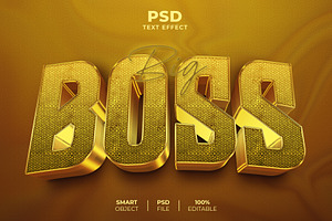 Big Boss 3D Editable Text Effect