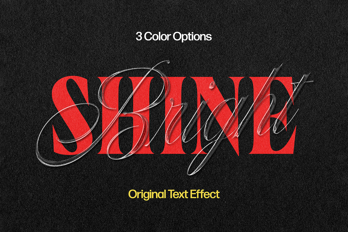 Elegant Glass Text Effect, a Layer Style Add-On by Design Squad (Photo 1 of 4)