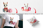 Alpaca Clipart Gift, a Graphic by Artnoy (Thumbnail 3 of 5)