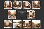 Reading Season Clipart, a Seasonal Illustration by GlamArtZhanna (Thumbnail 8 of 8)