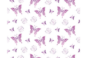 Butterflies Patterns & Illustrations