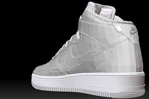 NIKE AIR FORCE HIGH Low-poly