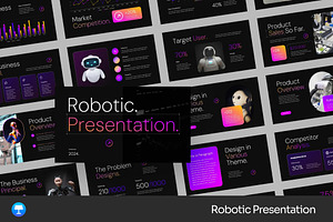 Robotic AI Keynote Templates, a Presentation Template by Fit-tee