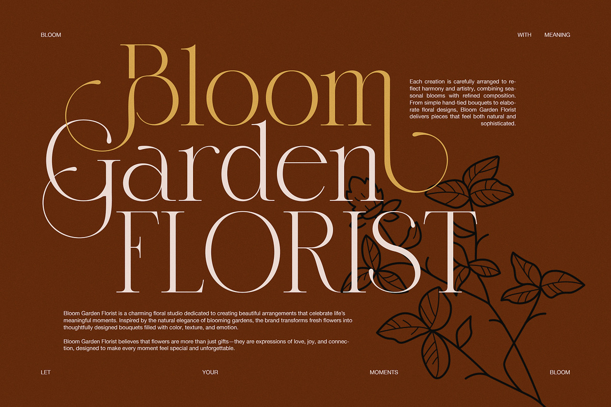 Beauty Sind Elegant Serif Font, a Serif Font by Graphicxell (Photo 4 of 8)
