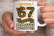 67 BRUH Black History Month PNG, an Illustration by Canvas Craft (Thumbnail 5 of 6)