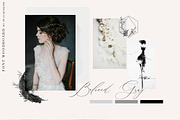 Beloved Gray // Fine art Calligraphy, a Script Font by PeachCreme (Thumbnail 2 of 12)