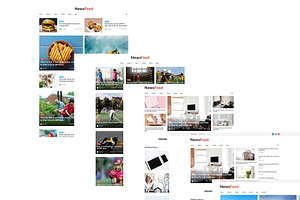 NewsFeed - Bootstrap 5 Site Template