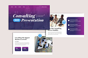 Consulting Powerpoint Template, a Presentation Template by yanindesign (Thumbnail 2 of 6)