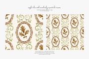 autumn woodland seamless patterns, a Pattern Graphic by Patishop Art (Thumbnail 7 of 10)