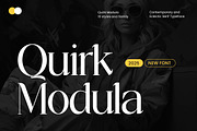 Quirk Modula Serif Typeface Font, a Serif Font by UICreative (Thumbnail 1 of 13)