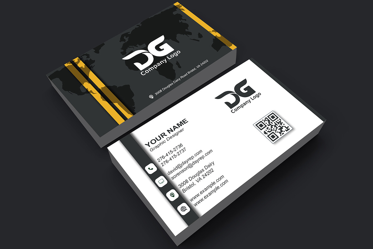 Estate Consultant Card PSD preview 5