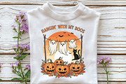 Hangin’ With My Boos Cute Boo PNG, an Illustration by CraftArtStudio (Thumbnail 2 of 4)