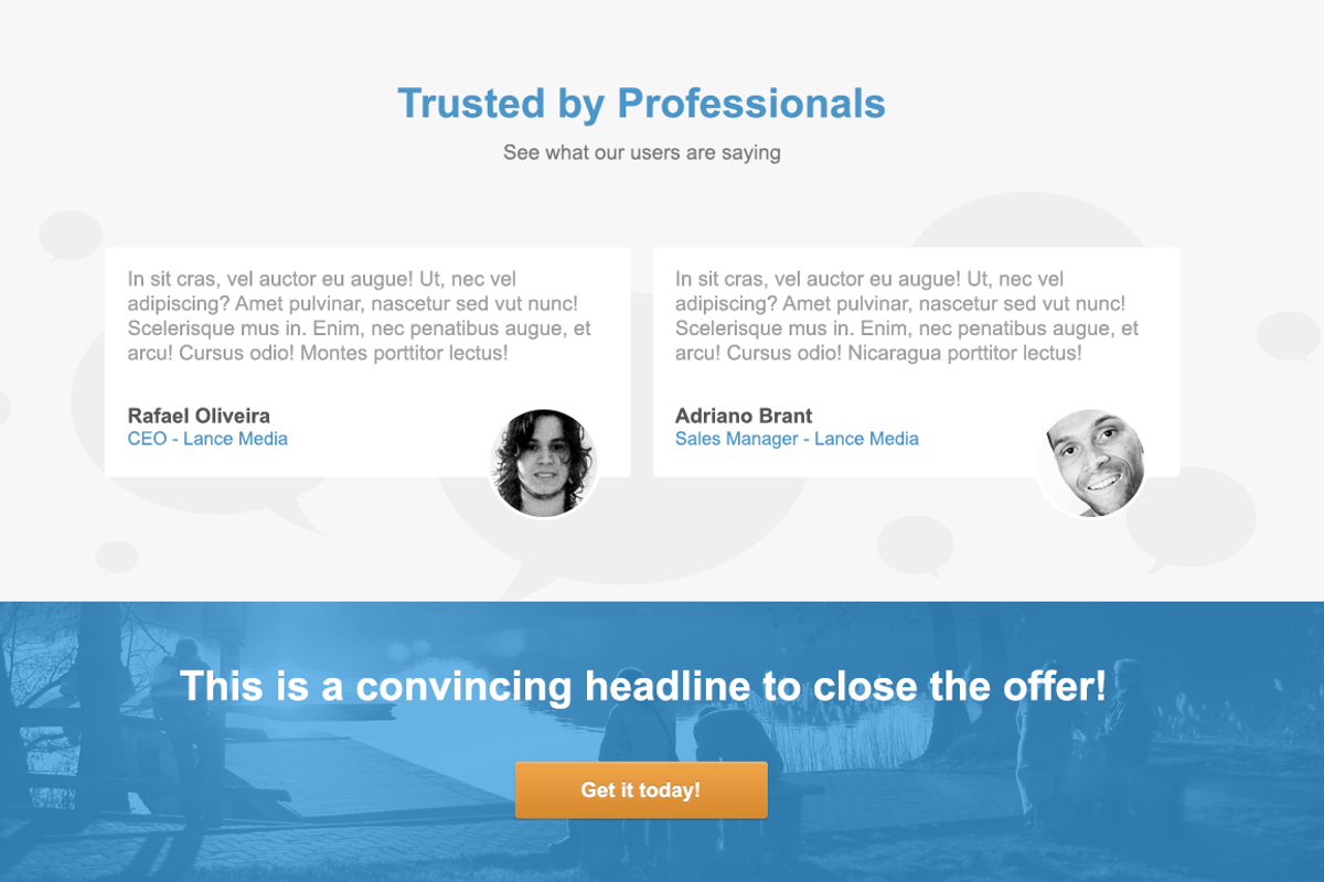 Apper Unbounce Landing Page + PSD, an App Template by LanceMedia (Photo 4 of 5)