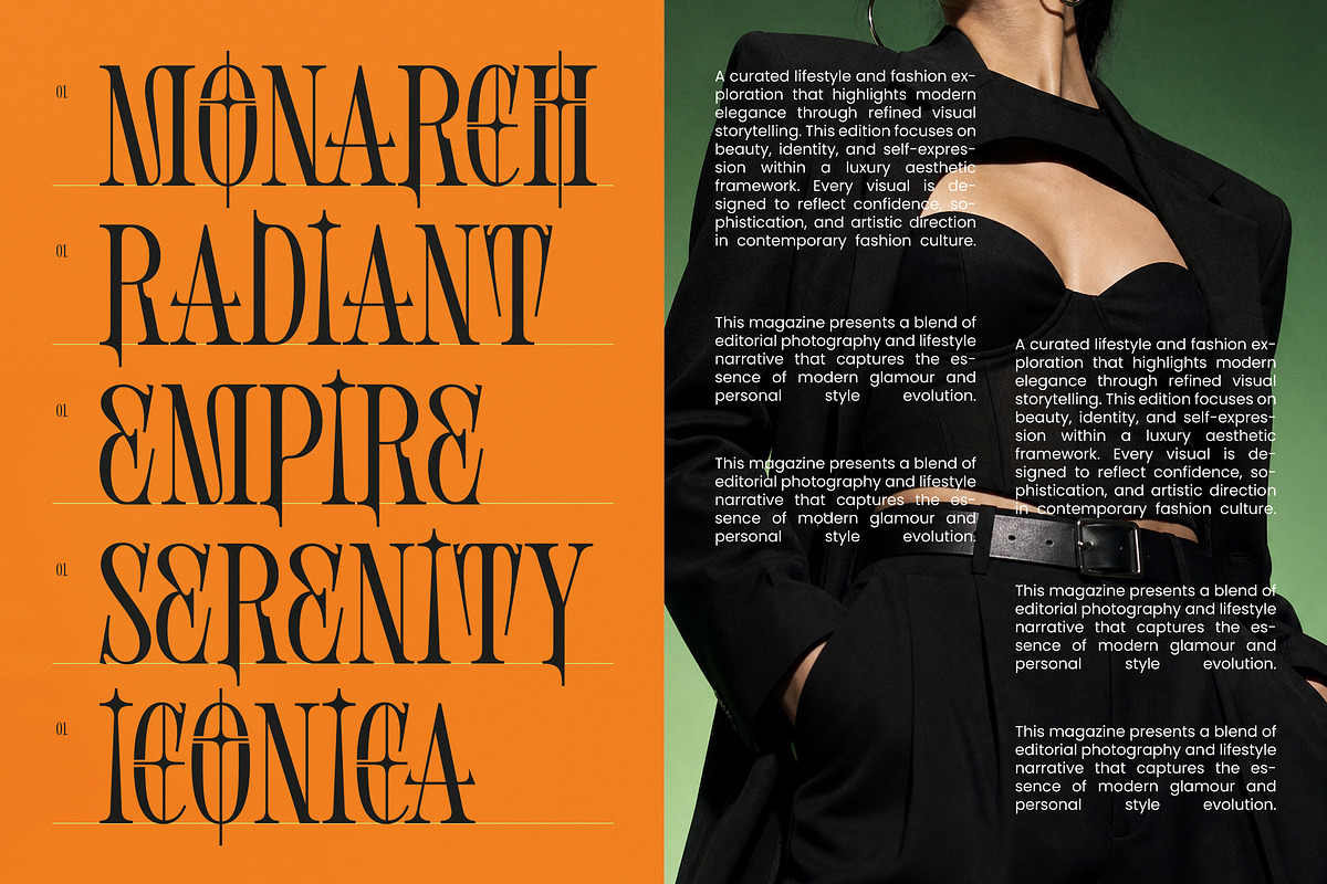 Shliterin Elegant Condensed Serif, a Serif Font by timelesstype.co (Photo 8 of 15)