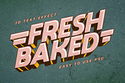Old School Bold Text Effects, a Layer Style Add-On by Andrew Skoch Design (Thumbnail 4 of 9)