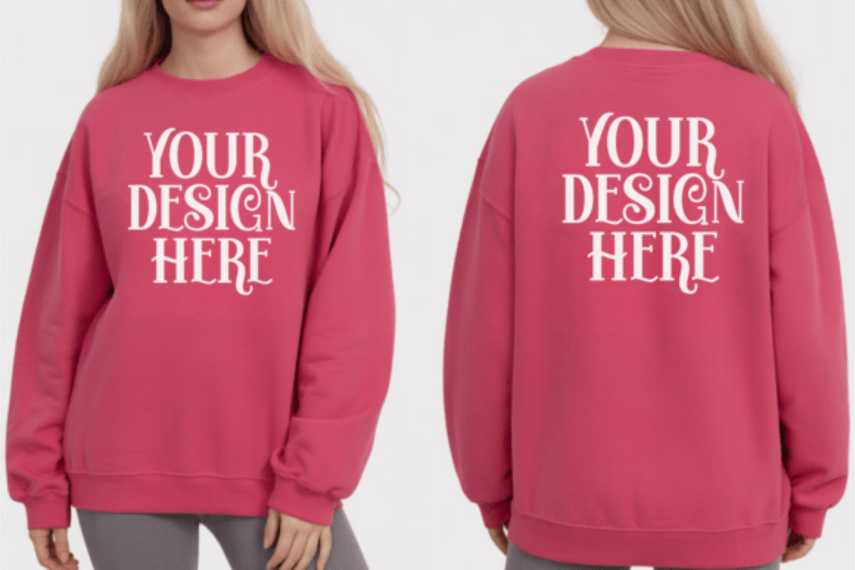 Akrinity 18000 Front & Back Mockup., a Hoody Mockup by Akrinity Digital (Photo 1 of 4)