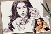 Sketch Art, an Action Add-On by g design (Thumbnail 11 of 12)