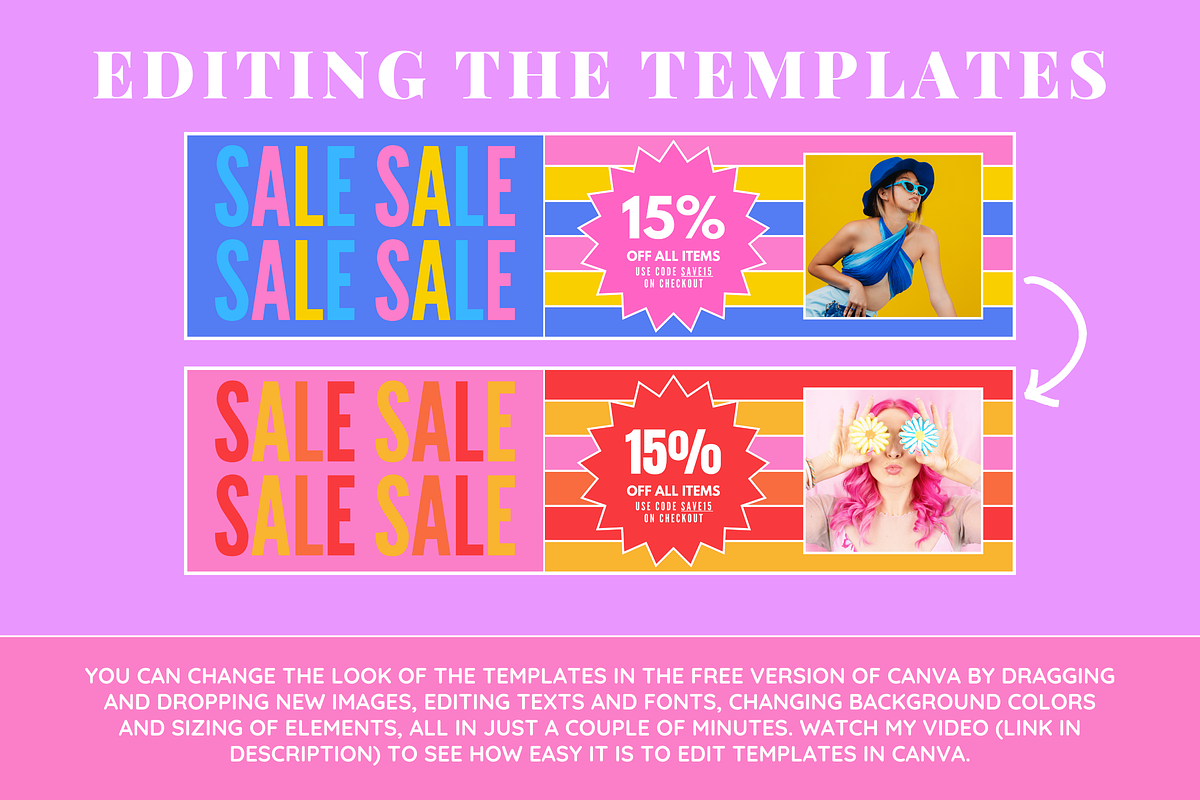 Makeup Beauty Etsy Shop Kit, a Branding & Logo Template by SunshineStudioBoutique (Photo 6 of 11)