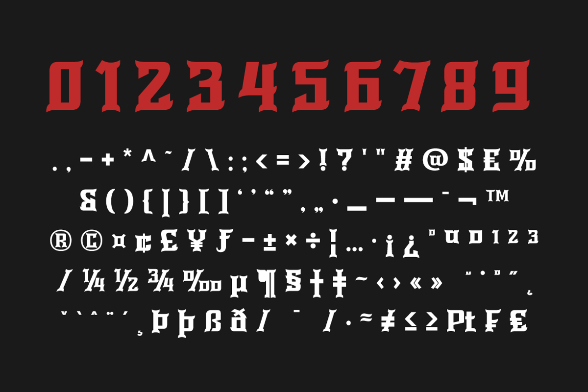 SAQTAH | Display Hero Font, a Serif Font by twinstd (Photo 11 of 13)