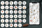 Abstract CHRISTMAS Collection, a Decorative Illustration by WildStrawberry Magic (Thumbnail 7 of 15)