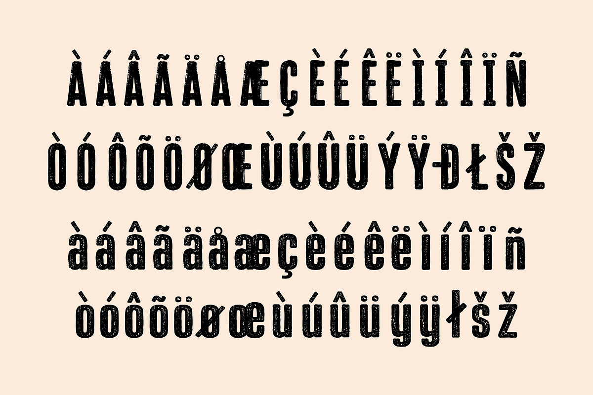 Pressed Supply, a Sans Serif Font by Art StoreID (Photo 5 of 10)