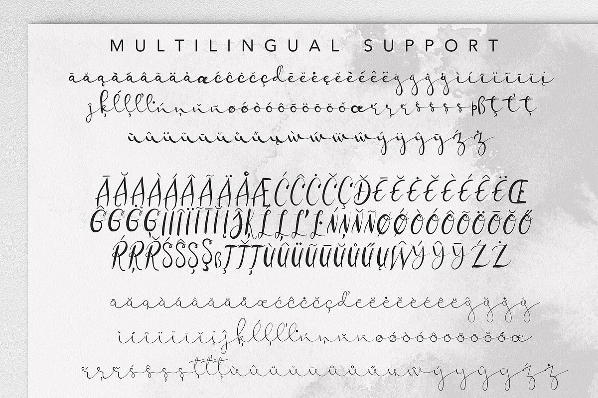 Serpentine Script Font Family, a Script Font by Wooly Pronto (Photo 8 of 8)