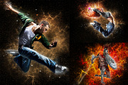 SALE! 21 In 1 Creative PS Actions, an Action Add-On by Jacpot007 (Thumbnail 5 of 55)
