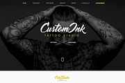 Tattoo Studio Website Template, a Websites & App Template by WIX PRO THEMES (Thumbnail 2 of 2)