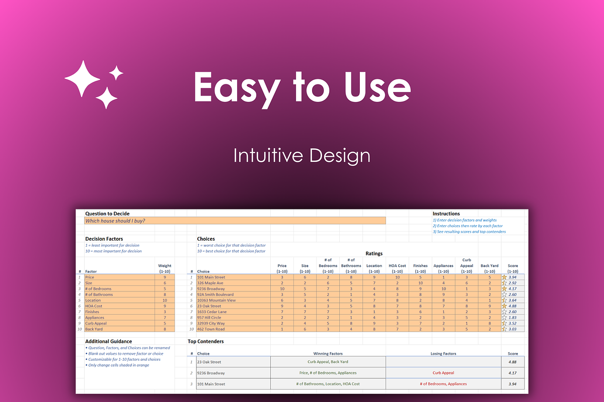 House Decision Helper, an App Template by Ardent Workshop (Photo 2 of 10)