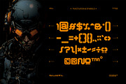 NCL ROBOWAPIX - Cyberpunk Futuristic, a Sans Serif Font by Enxyclo Studio (Thumbnail 10 of 11)