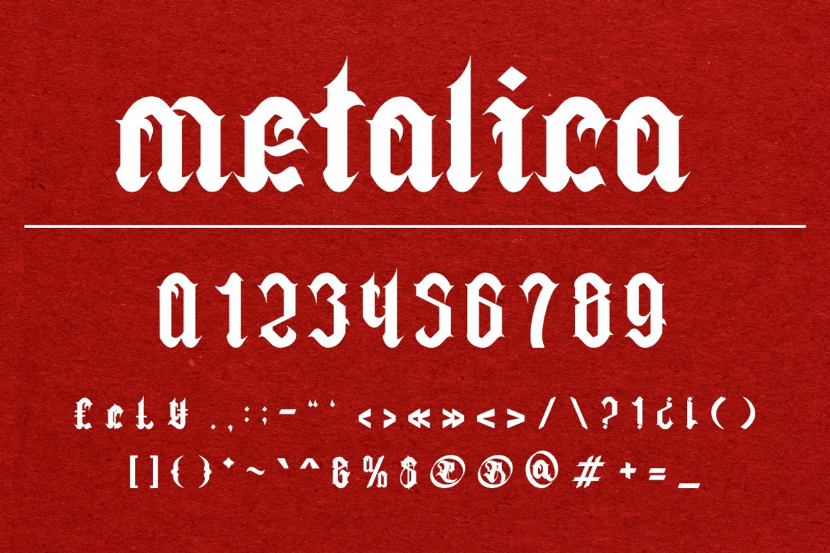 Lactoms - Modern Blackletter Font, a Blackletter Font by Dhabee (Photo 5 of 15)