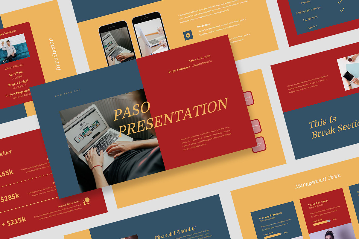 Paso : Project Brief Powerpoint