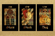 Gothic Mysteries Lenormand colorful, a Decorative Illustration by Samiramay (Thumbnail 7 of 13)