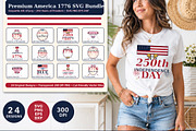 America 1776 SVG Bundle, an Object Graphic by HeavensStar (Thumbnail 5 of 12)