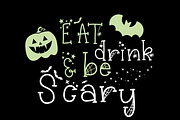 Spookerly Halloween Font, a Serif Font by Dancing with Ink (Thumbnail 20 of 25)
