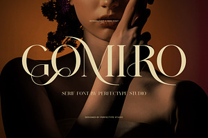 Gomiro Luxury Serif Display Font