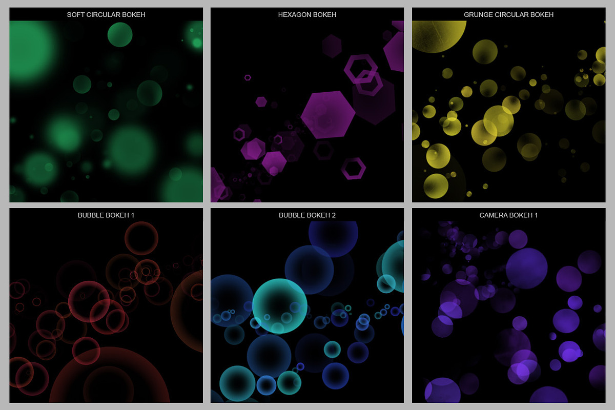 30 Bokeh Photoshop Brushes, a Brush Add-On by ArtistMef (Photo 4 of 10)