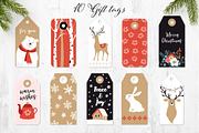 Merry Christmas set, 166 elements, an Animal Illustration by Tabita's shop (Thumbnail 14 of 14)